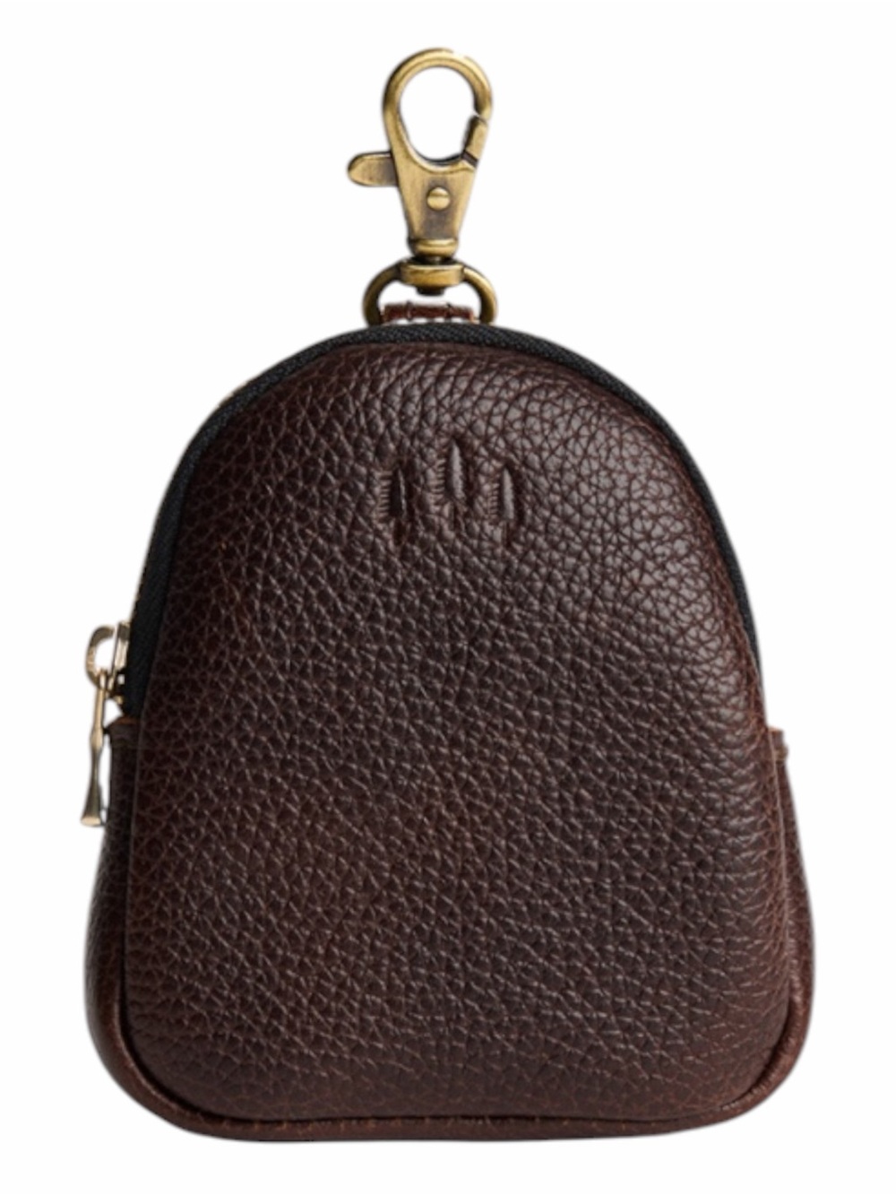 PORTLAND LEATHER Itsy Bitsy Pouch Coldbrew